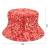 New European and American Paisley Printing Bucket Hat Amazon Double-Sided Wear Men and Women Street Sports Sun-Proof Sun-Proof Basin Hat