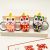 National Style Waving Cat Keychain Fashion Trend Lion's Head Waving Cat Couple Key Chain Handbag Pendant Gift