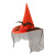 Halloween Hat Ghost Festival Adult and Children Wizard's Hat Fancy Dress Ball Props Rose Mesh Female Witch Hat