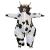 Straight Cow Cosplay Inflatable Clothing Festival Party Spoof Costume Stage Performance Props Inflatable Clothing