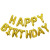 Happy Birthday Letter Set Balloon Birthday Supplies English Aluminum Balloon Party Deployment and Decoration Balloon