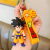 New Cartoon Anime Dragon Ball Silicone Doll Keychain Pendant Cartoon Animation Character Ornaments Gift Wholesale