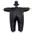 Cross-Border Amazon Groom Gentleman Inflatable Clothing Party Fun Funny Magician Fat Man Performing Costumes