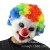 Cross-Border New Arrival Afro Clown Mask Smiley Face Mask Latex Horror Ghost Head Cover in Stock