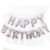 Happy Birthday Letter Set Balloon Birthday Supplies English Aluminum Balloon Party Deployment and Decoration Balloon