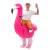 Cross-Border Halloween Red Flamingo Inflatable Costume Party Performance Animal Doll Performance Wear