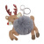 Autumn and Winter New Plush Christmas Elk Bag Keychain Christmas Fur Ball Car Pendant Wholesale Custom