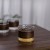Japanese Style Hammer Pattern Bamboo Glass Coffee Cup Borosilicate Tea Cup Fair Small Cup Simple Home Master Cup