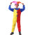 Halloween Children Clown Costume Masquerade Magician Performance Children Funny Clown Stage Performance Costume