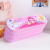 Three-Layer Stationery Box Pencil Box Large Capacity Pen Case Pencil Case Pencil Bag Stationery Case Pencil Storage Box