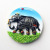 Factory in Stock Wholesale Cross-Border Supply India Elephant Scenery Tourist Souvenir Painted Resin with Magnetic Refridgerator Magnets