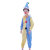 Halloween Children Clown Costume Masquerade Magician Performance Children Funny Clown Stage Performance Costume