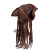 Halloween Headdress Captain Pirate Hat Wig Adult Cosplay Caribbean Pirate Hat Cosplay Props