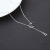 European and American Jewelry Cross-Border Foreign Trade Fashion Simple Moon XINGX Necklace Clavicle Chain Short Necklace Wholesale