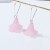 Korean Exaggeration Flower Tassel Earrings Female Fairy Earrings Frosted Multi-Layer Petals Snow Lotus Personality Ornament B007