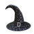 SOURCE Factory Halloween Hat Adult and Children Fancy Dress Ball Watch Show Props Star Moon Corner Female Witch Hat