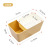 Creative Seed Box Home Living Room Double Layer Lazy Snack Box Plastic Drain Storage Box Easy to Clean Printable Logo