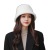 Rabbit Fur Bucket Hat Female Fur Bucket Hat Korean Warm Hat Autumn and Winter Show Face Small Bucket Cap Winter Plush Bonnet Female