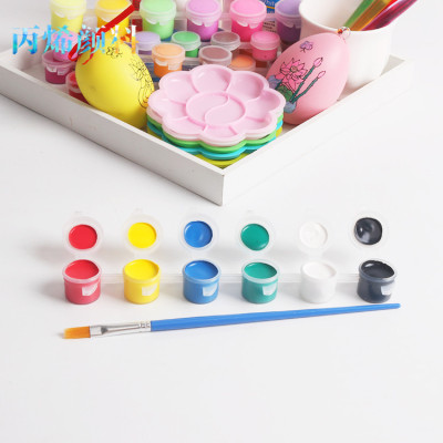 Kite Graffiti Acrylic Painting Paint DIY Student Art Paint 3ml Six-Piece Body plus a Brush Set