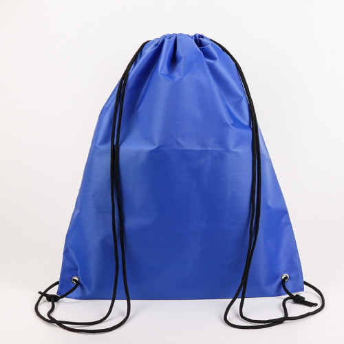 Customized RPET Polyester 420d Drawstring Bag Basketball Football Bag Drawstring Oxford Cloth Drawstring Double-Shoulder Backpack Buggy Bag