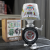 Haotao Clock Mh9051 Robot 2022 New LED Table Lamp Alarm Clock Note Clip Sub-Function Fashion Gift