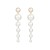 High-End Large and Small Pearls High Profile Fashion Long Earrings 925 Silver Needle High-Grade Earrings Versatile Elegant Earrings