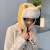 Cat Ears Ushanka Women's Korean-Style Cute Autumn and Winter Windproof Cycling Hat Winter Baby Cold-Proof Thermal Cotton Hat