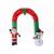 Cross-Border Amazon Christmas Inflation Model Elk Christmas Tree Santa Claus Led Luminous Inflatable Model Ornaments