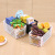 Japanese-Style Plastic Hollow Storage Basket Finishing Storage Basket Bathroom Desktop Cosmetics Small Basket Kitchen Storage Box