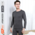 Warm-Keeping Suit Autumn and Winter Fleece-Lined Thick round Neck Underwear Bottoming Autumn Clothing Long Johns
