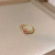 INS Tide Refined Zircon Love Heart-Shaped Ring Super Girl Temperament Entry Lux Niche Opening Adjustable Index Finger Ring