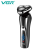 VGR V-309 washable waterproof IPX5 shaving machine electric electric razor shaver for men with LED display