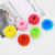 Hot Sale at AliExpress Girls Headdress High Elastic Solid Color Export Hair Ring Ethnic Style Bright Silk Hair Ball Online Influencer Headdress