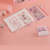 Bow Hand Ledger Sticker Girl Decorative Sticker Notepad Name Tape Transparent Frosted Sticker Notebook Stickers Mood