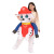 Cartoon Riding Doll Inflatable Clothing Parent-Child Activity Kindergarten Performance Paw Patrol Children Inflatable Clothes