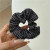 Korean Simple Retro Houndstooth Cloth Hair Ring Online Influencer Fashion Large Intestine Ring Ponytail Head Rope Rubber Band Hair Accessories