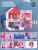 Dream Mansion Princess Tongle Barbie Doll Set Girls' Oversized Villa House Toys Cross-Border English