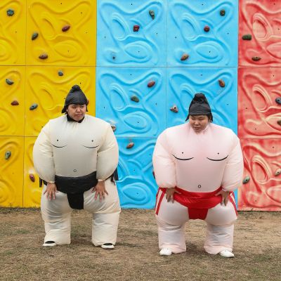 Amazon Japan Sumo Inflatable Clothing Party Performance Funny Fat Wrestling Sports Performance Props Clothing