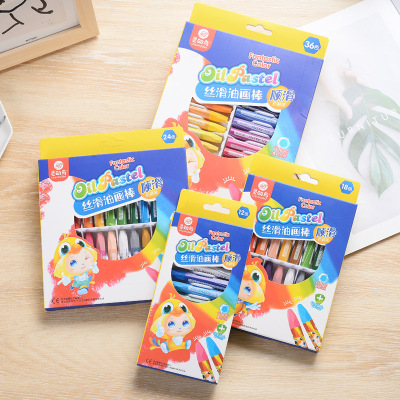 Smart Bird High Quality Crayon 12-36 Colors Washable Environmental Protection Children's Crayons Drawing Pen Drawing Tools Wholesale