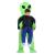 2022 Cross-Border Et Doll Dress up Inflatable Clothing Party Funny Green Ghost Hug Alien Inflatable Clothing Outfit