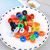 EBay Popular Hair Accessories Simple Children's Bright Hair Ring Ring Girls Jewelry Foreign Trade Transparent Boxed Hair Ring