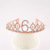 European and American Digital Birthday Crown Headband Cake Party Rhinestone Hair Accessories-Year-Old Digital Birthday Hat Alloy Headband