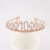 European and American Digital Birthday Crown Headband Cake Party Rhinestone Hair Accessories-Year-Old Digital Birthday Hat Alloy Headband