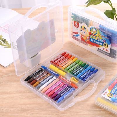 Flexible Bird Plastic Box Crayon Children's Oil Pastel Crayon Student Drawing Pen