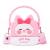 Children's Bag Wholesale Korean Fashion Shoulder Fashion Bag Cartoon Silicone Kid's Messenger Bag Girls' Cartoon Handbag