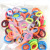 Korean Style New 2 Yuan Store Children's Color Rubber Band Seamless Elastic Hair Rope Hair Band Hair Rope Korean Style Children's Hair Accessories