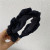 2022 Autumn and Winter New Internet Celebrity Same Style Simple Solid Color Pleated Headband Face Wash High Skull Top Hair Fixer Headband Hair Accessories Women