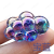 Ice Transparent Colorful Cloud Beads Uv Color Transparent Solid Color Colorful Beads Diy Mobile Phone Chain Car Hanging Accessories Material
