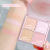 Makeup Xixi Went to Sunset Four-Color Blush Brightening and Repairing Vitality Girl's Casual White Peach Matte Rouge