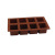 8-Piece Square Silicone Mold Cube Mousse French Dessert Jelly Pudding Cake Mold Ice Cube Perfumed Soap Mould